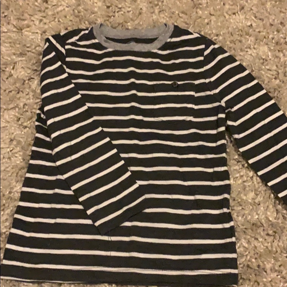 Boys long sleeve stripped shirt